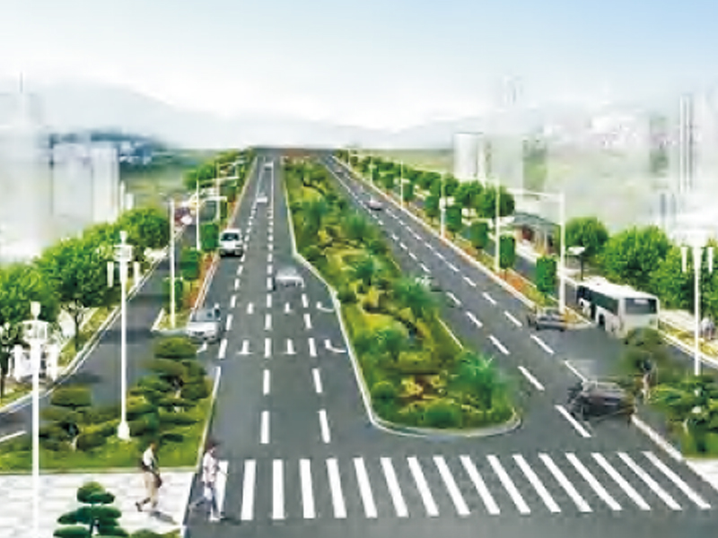 隆昌向阳路东二段道路工程